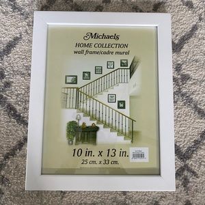Michaels Home Collection 10" x 13" White Wood Wall Frame